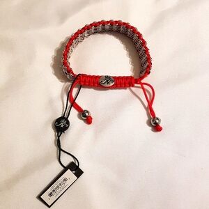 Joseph Nogucci bracelet Kismet red & silver New